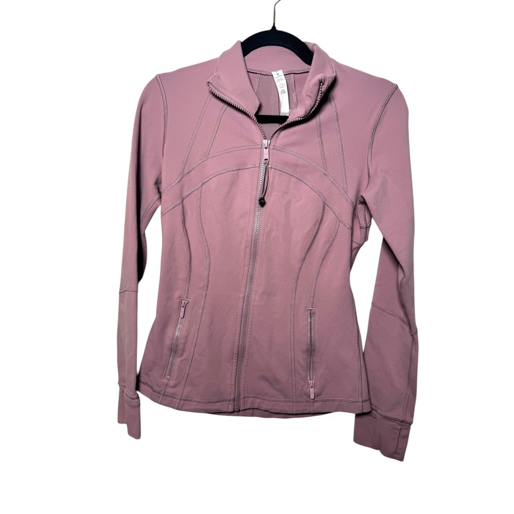 Lululemon Define Jacket Lavender Lux (Est color) Full Zip Size 6 EUC‎